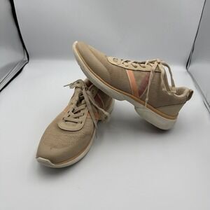 Vionic Jolisa Semolina Pink & Peach Slip on Athletic Sneakers Women's Size 9.5‎